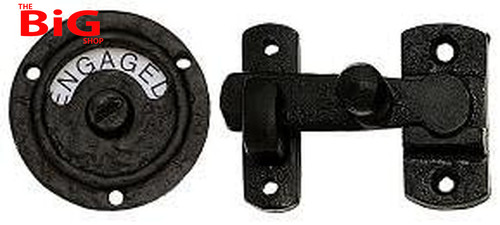 Black antique iron vacant - black, wc