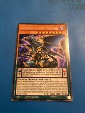 YUGIOH Secret Rare Chaos Emperor, The Dragon Of Armageddon BLAR-EN051 1st Ed