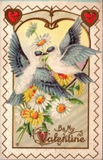 Antique Postcard Be My