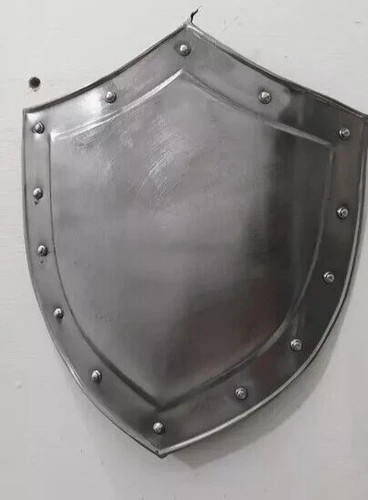 Steel mini shield medieval - steel,