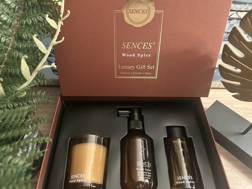 Sences wood spice gift set - wood,
