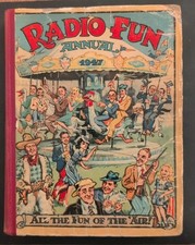 Radio Fun Annual 1947 Vintage