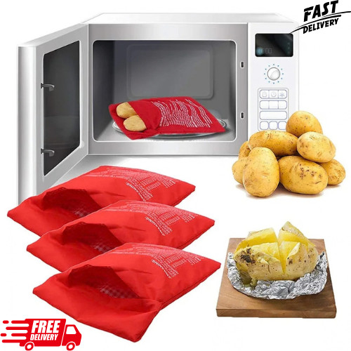 Microwave potato bag - potato, reusable