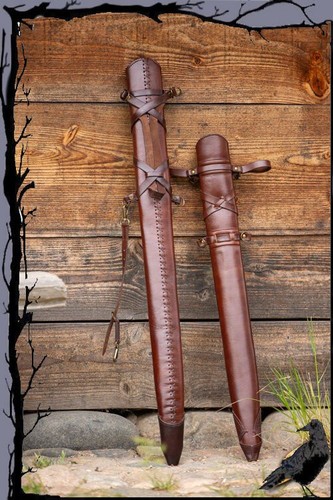 Larp gun holder leather - larp,