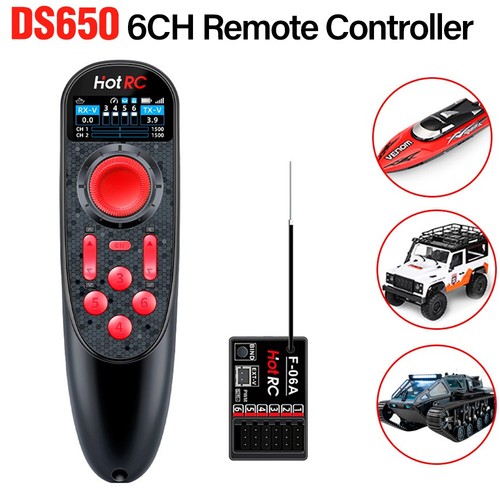 Ds650 radio transmitter 6ch - transmitter,