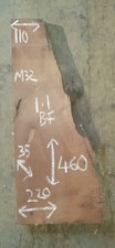 Mahogany Timber Hardwood Live edge Thicknessed 460x(110-220)x35mm
