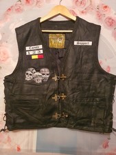 Rock Eagle 4XL Leather Biker