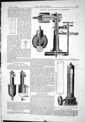 Old print hett - old, turbine