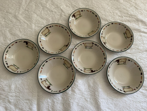 English pottery cloverleaf - english,