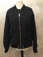 Diesel Men's Black Bomber