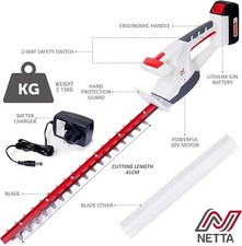 NETTA Cordless Hedge Trimmer &
