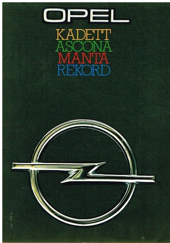 Opel kadett ascona manta b - opel,