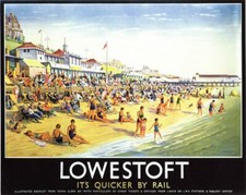 Vintage LNER Lowestoft Suffolk