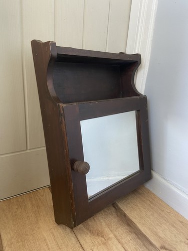 Vintage pine mirrored - vintage,