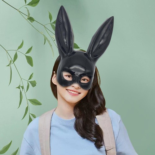 Long ears bunny mask - long,