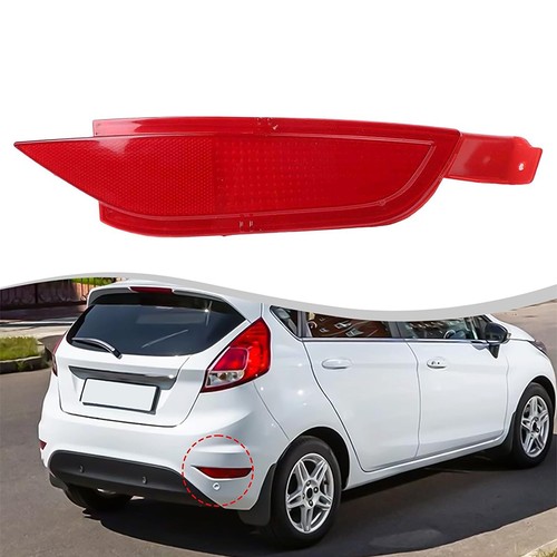 Red rear bumper reflector - rear,