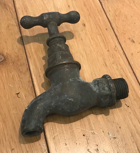 Vintage solid brass garden - solid,