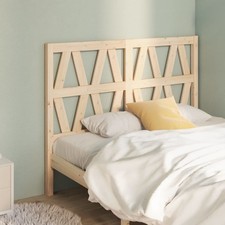Bed Headboard Solid Pine Wood
