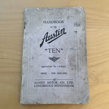 Austin Ten Handbook 1422D