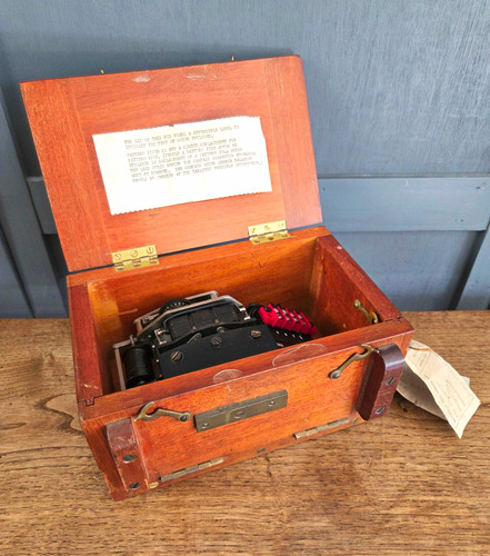 Vintage british naval azimuth - british,