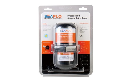 Seaflo water accumulator tank - water,