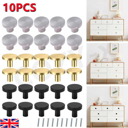 10pcs aluminium door - 10pcs, knobs