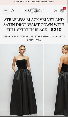 Dessy collection strapless - dessy,