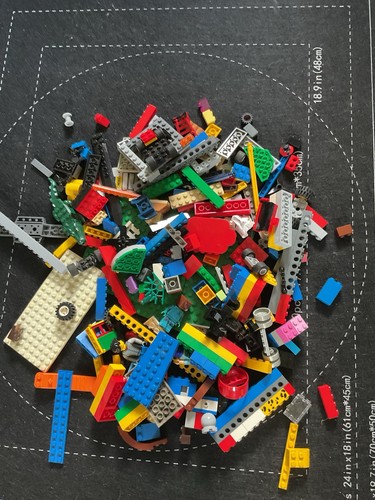 Lego 2kg mixed pieces bricks - mixed, pieces,