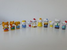 Vintage Hello Kitty Sanrio Mini Figures x 11 Bundle