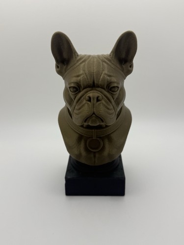 French bulldog dog sculpture - bulldog,