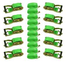10x ratchet straps - 10x, down
