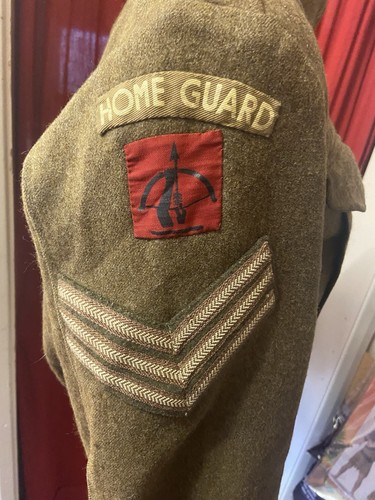 Rare home guard battle blouse - rare,