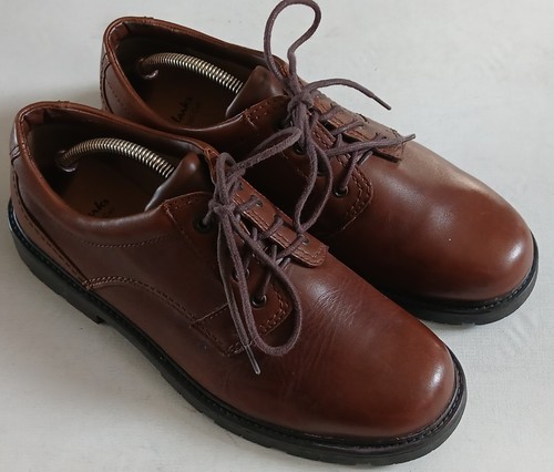 Mens clarks cushion - mens, brown