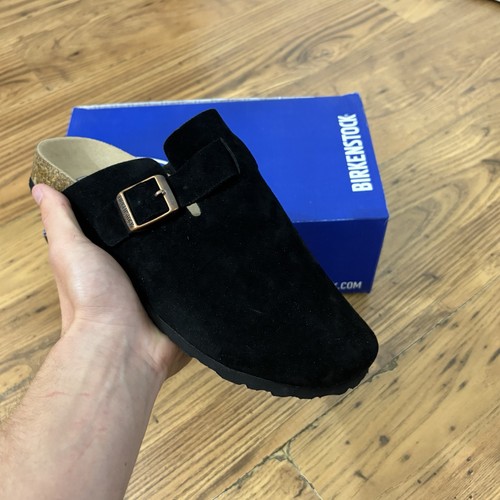 Birkenstock boston clogs black - boston,
