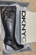 DKNY Women's Leather Knee High