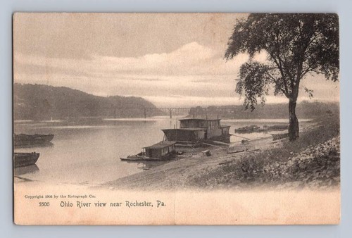 Ohio river barge boat - barge,