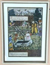 Vintage framed print of 16th
