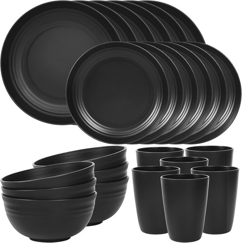Piece plates and - 24, bowl