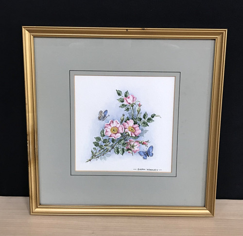June hedgerow floral still - hedgerow,