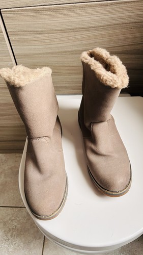 Emu suade boots - suade,