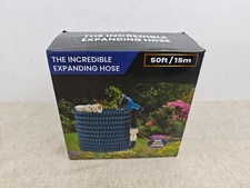 Expandable Garden Hose 50ft - Expanding Water Hose with 10 Function Nozzle