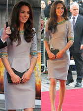 Matthew Williamson grey Bead