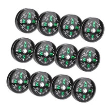 12x20mm  Mini Button Compass Clear Liquid filled Small Portable Outdoor Kit