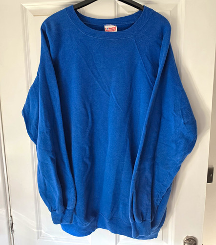 Hanes activewear blue crew - hanes,