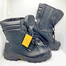 Jallatte  JALARCHER Leather Vibram Safety Hi Work Toecap Ankle Zip Boots UK 11