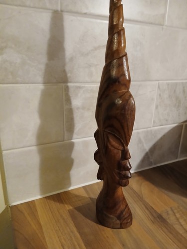 Vintage carved wood - carved, ladies