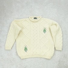 Aran Sweater Womens Large