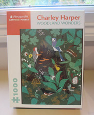CHARLEY HARPER WOODLAND WONDERS 1000 PIECE JIGSAW PUZZLE IN EXCELLENT CONDITION