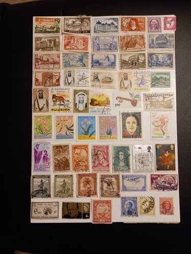 Vintage postage stamps - vintage,