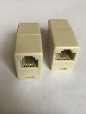 RJ11 6P4C to RJ45 8P4C Telephone Adapter Convertor Coupler Socket